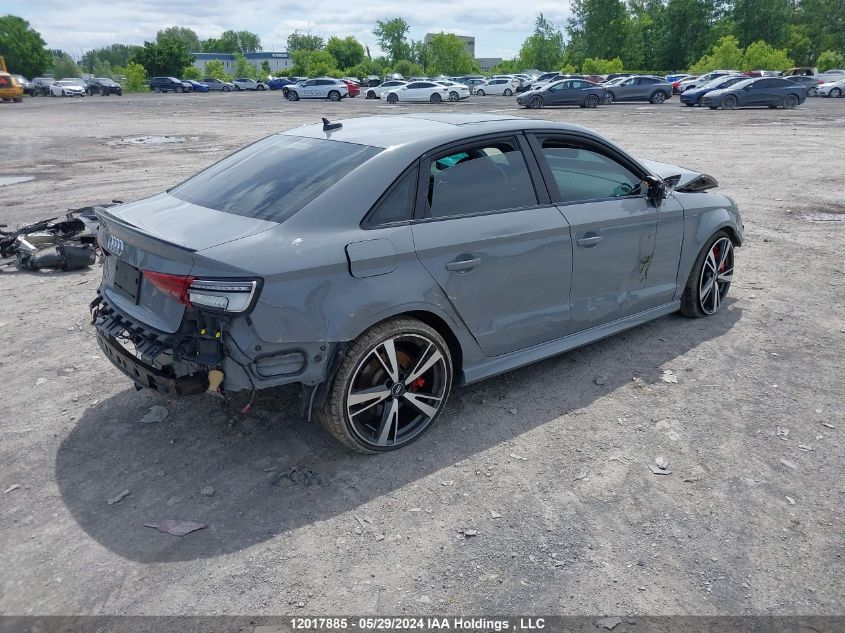 2019 Audi Rs 3 Sedan VIN: WUABWGFFXKA900545 Lot: 12017885