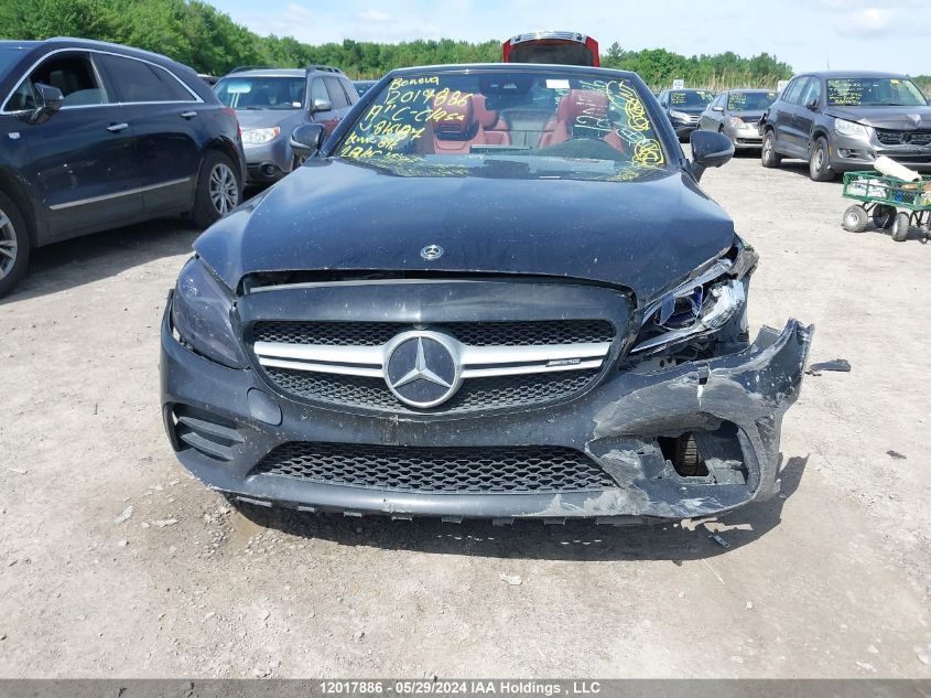 2019 Mercedes-Benz C-Class VIN: WDDWK6EB2KF816487 Lot: 12017886