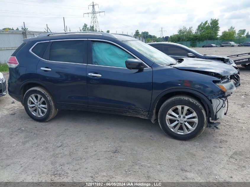 2016 Nissan Rogue VIN: 5N1AT2MV8GC791038 Lot: 12017892