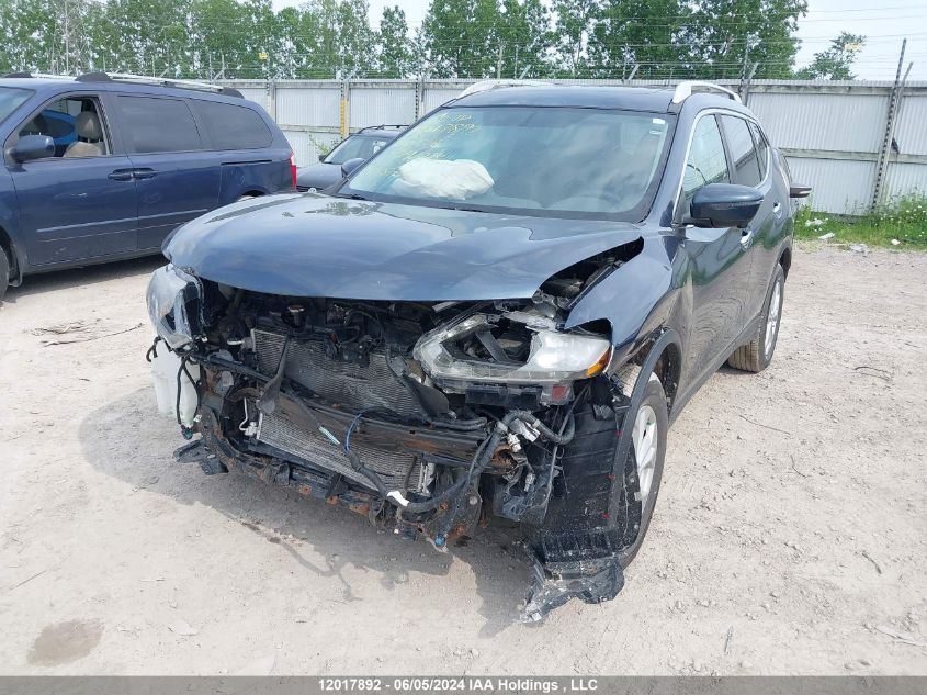 2016 Nissan Rogue VIN: 5N1AT2MV8GC791038 Lot: 12017892