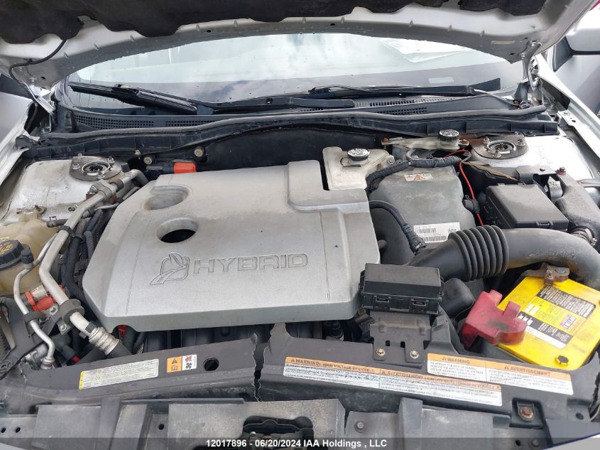 2012 Ford Fusion Hybrid VIN: 3FADP0L38CR264029 Lot: 12017896