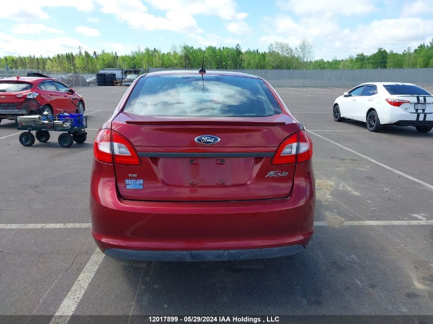 2013 Ford Fiesta Se VIN: 3FADP4BJXDM106572 Lot: 12017899