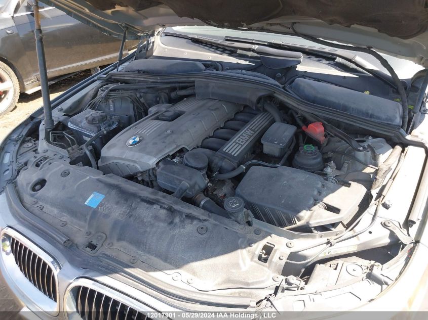 2007 BMW 5 Series VIN: WBANE53597CK92569 Lot: 12017901