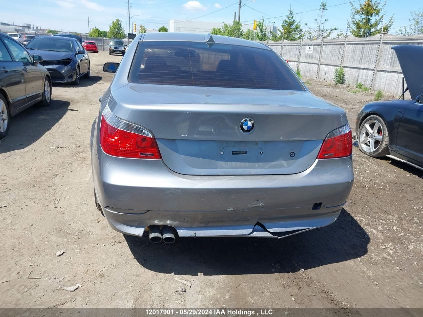 2007 BMW 5 Series VIN: WBANE53597CK92569 Lot: 12017901