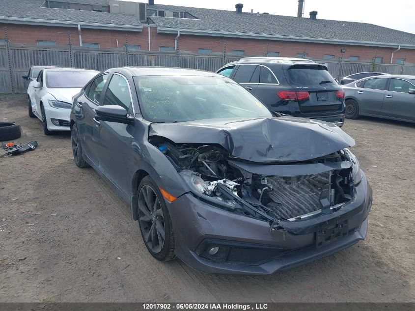 2020 Honda Civic VIN: 2HGFC2F84LH001809 Lot: 12017902