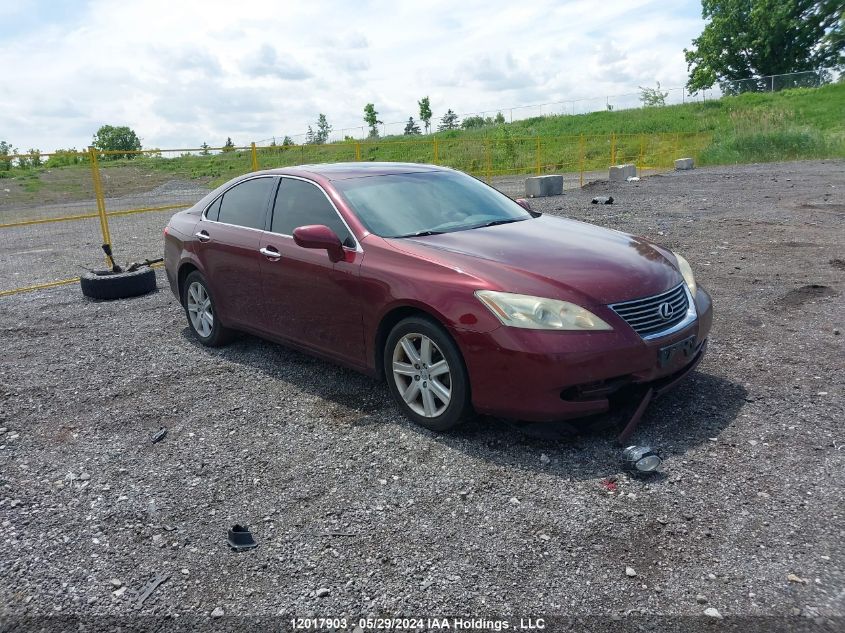 2008 Lexus Es 350 350 VIN: JTHBJ46G082160377 Lot: 12017903