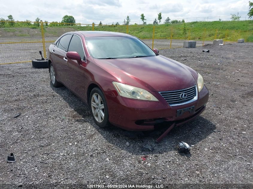 2008 Lexus Es 350 350 VIN: JTHBJ46G082160377 Lot: 12017903