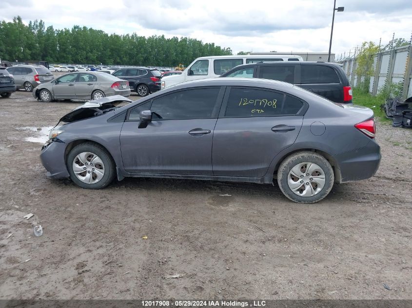 2015 Honda Civic Sedan VIN: 2HGFB2E46FH023994 Lot: 12017908