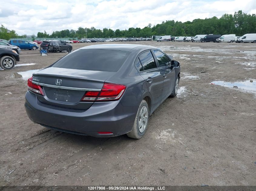 2015 Honda Civic Sedan VIN: 2HGFB2E46FH023994 Lot: 12017908