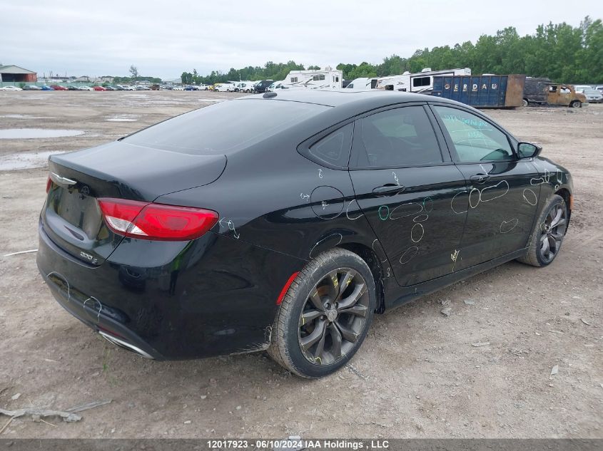 2015 Chrysler 200 VIN: 1C3CCCBG0FN693992 Lot: 12017923