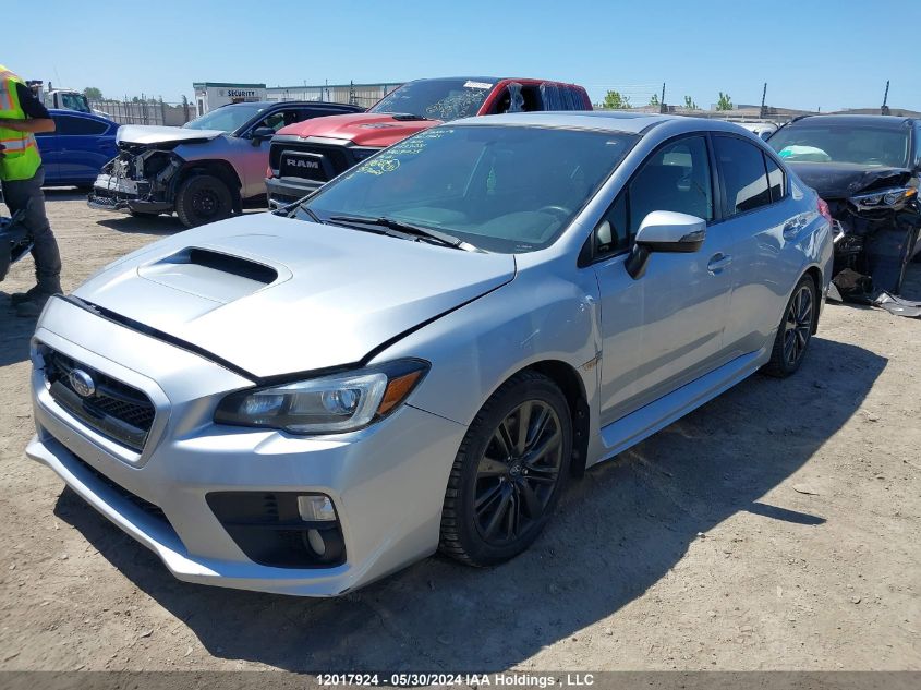 2016 Subaru Wrx VIN: JF1VA1G64G9833251 Lot: 12017924