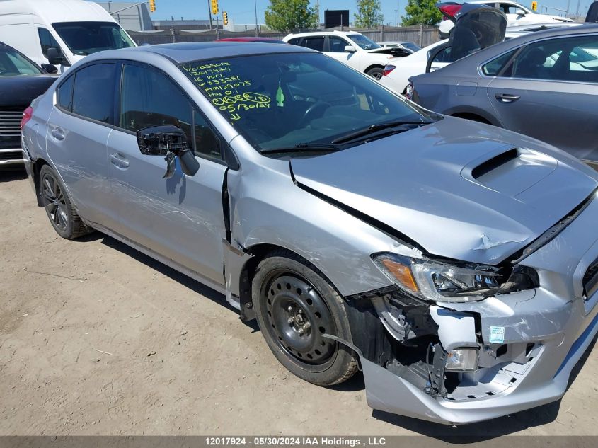 2016 Subaru Wrx VIN: JF1VA1G64G9833251 Lot: 12017924