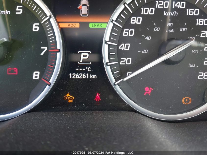 2016 Acura Mdx VIN: 5FRYD4H87GB508095 Lot: 12017925