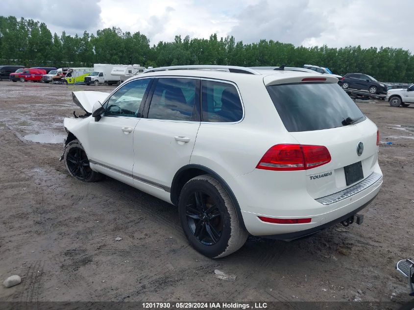 2011 Volkswagen Touareg VIN: WVGDF9BP6BD003538 Lot: 12017930