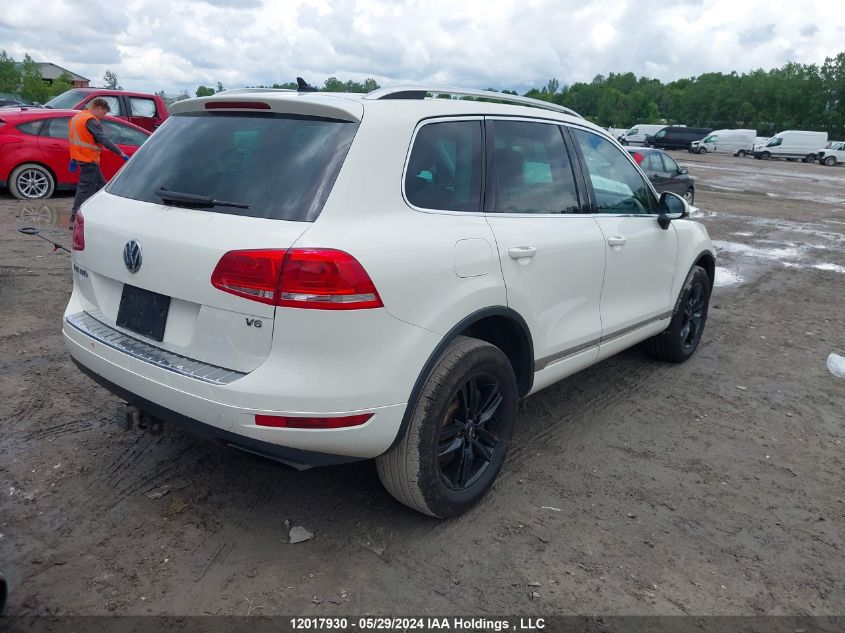 2011 Volkswagen Touareg VIN: WVGDF9BP6BD003538 Lot: 12017930