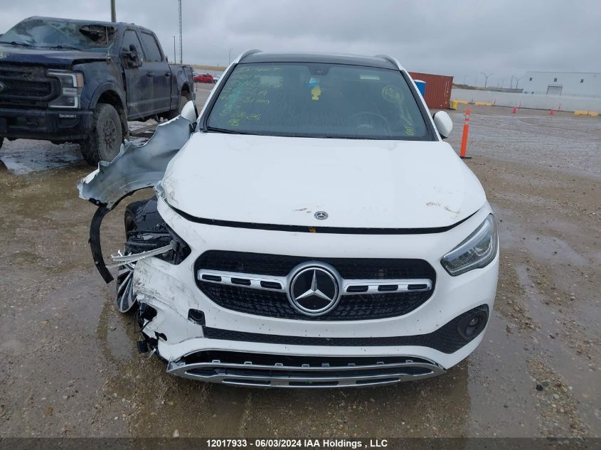 2021 Mercedes-Benz Gla VIN: W1N4N4HB9MJ142517 Lot: 12017933