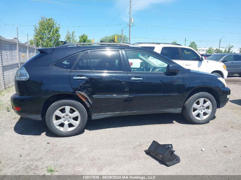 2009 Lexus Rx 350 VIN: JTJHK31U892855513 Lot: 12017938