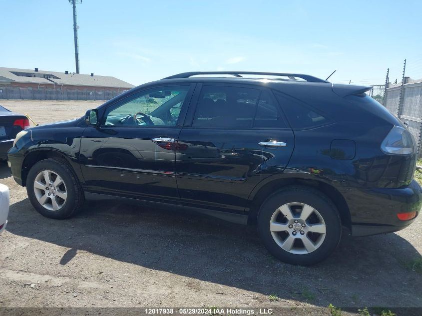 2009 Lexus Rx 350 VIN: JTJHK31U892855513 Lot: 12017938