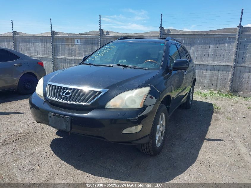 2009 Lexus Rx 350 VIN: JTJHK31U892855513 Lot: 12017938