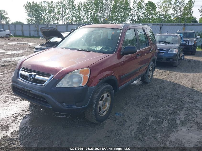 2003 Honda Cr-V Lx VIN: JHLRD78453C802898 Lot: 12017939