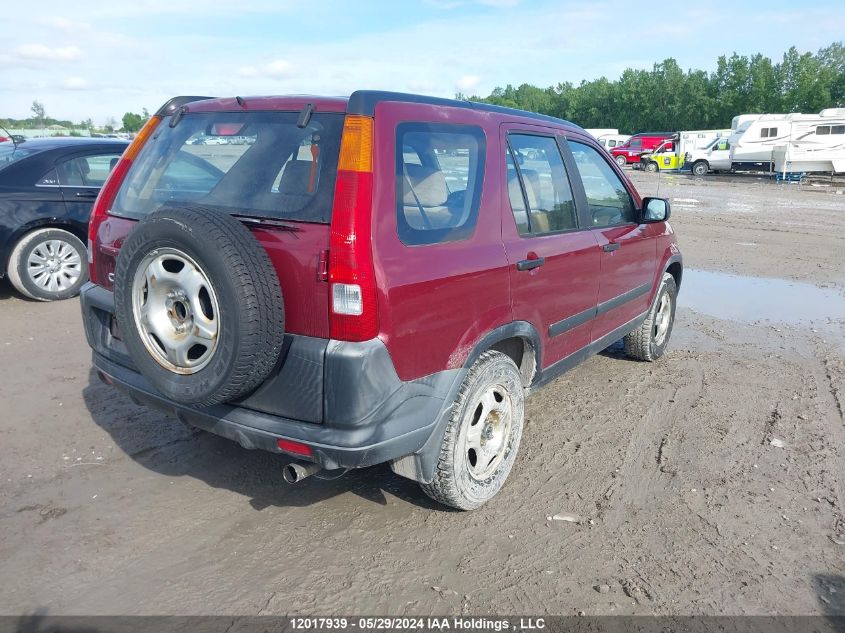 2003 Honda Cr-V Lx VIN: JHLRD78453C802898 Lot: 12017939