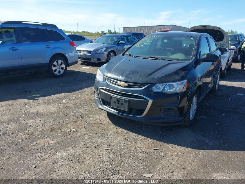 2018 Chevrolet Sonic Lt VIN: 1G1JD5SH6J4100776 Lot: 12017943