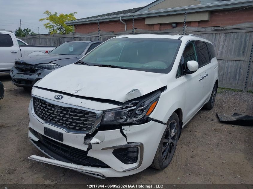 2019 Kia Sedona VIN: KNDME5C10K6555244 Lot: 12017944