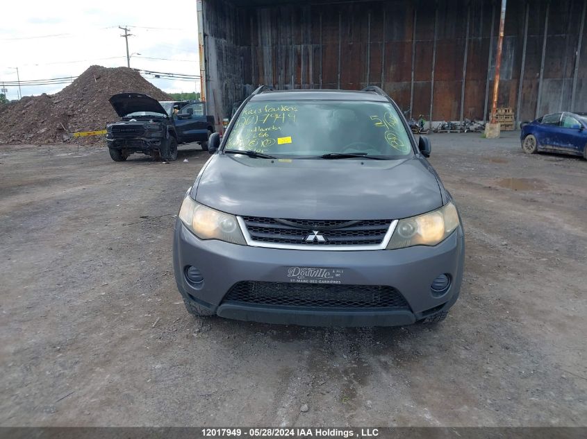 2008 Mitsubishi Outlander Ls VIN: JA4MT31X98Z601656 Lot: 12017949