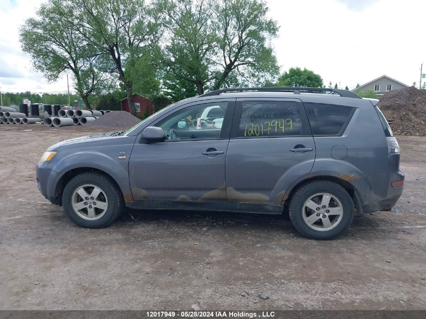 2008 Mitsubishi Outlander Ls VIN: JA4MT31X98Z601656 Lot: 12017949