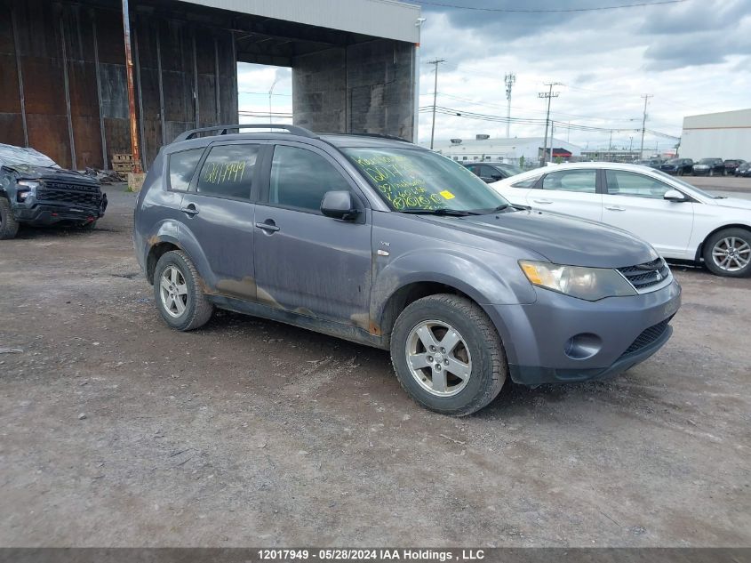 2008 Mitsubishi Outlander Ls VIN: JA4MT31X98Z601656 Lot: 12017949