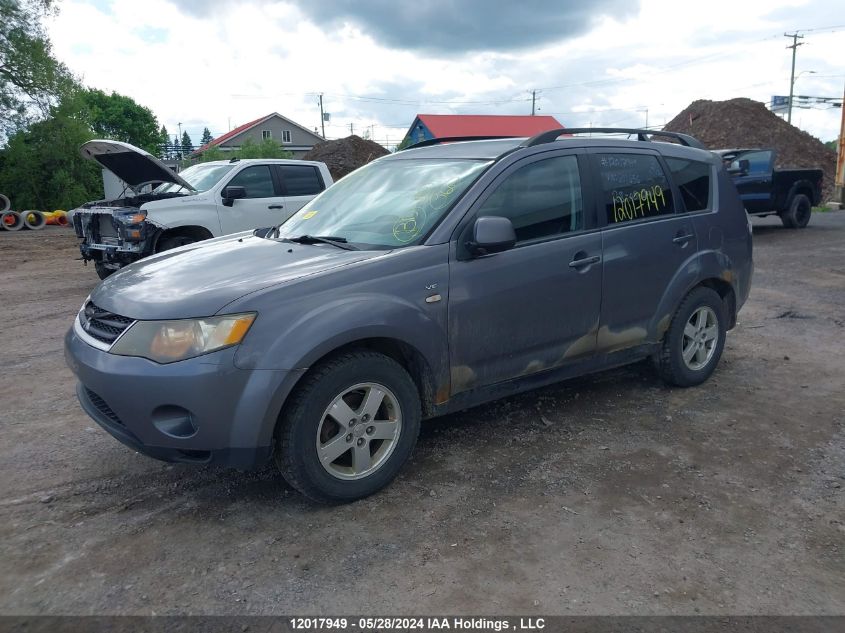 2008 Mitsubishi Outlander Ls VIN: JA4MT31X98Z601656 Lot: 12017949