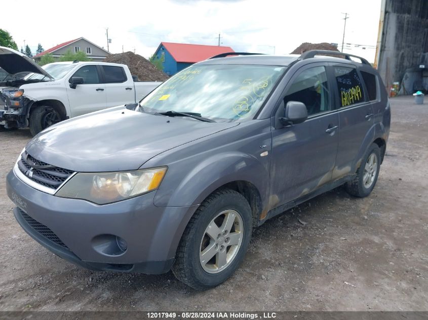 2008 Mitsubishi Outlander Ls VIN: JA4MT31X98Z601656 Lot: 12017949