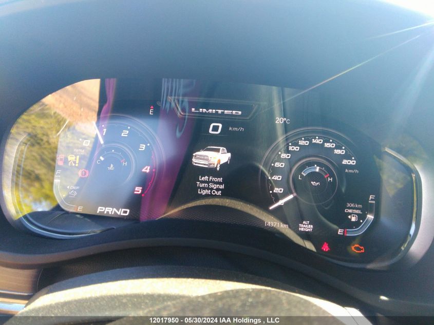 2024 Ram 3500 Limited VIN: 3C63RRRL0RG120790 Lot: 12017950