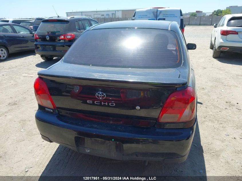 2000 Toyota Echo VIN: JTDBT1234Y0061571 Lot: 12017951