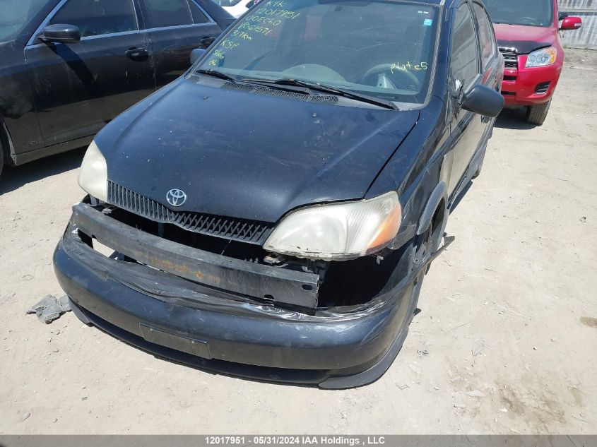 2000 Toyota Echo VIN: JTDBT1234Y0061571 Lot: 12017951