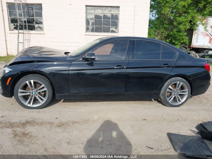 2016 BMW 3 Series VIN: WBA8A3C59GK688939 Lot: 12017952