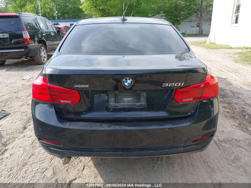 2016 BMW 3 Series VIN: WBA8A3C59GK688939 Lot: 12017952