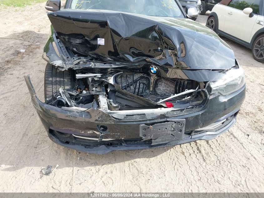 2016 BMW 3 Series VIN: WBA8A3C59GK688939 Lot: 12017952