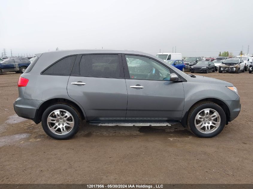 2009 Acura Mdx VIN: 2HNYD28269H003156 Lot: 12017956