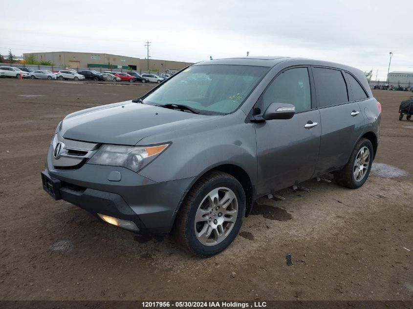 2009 Acura Mdx VIN: 2HNYD28269H003156 Lot: 12017956