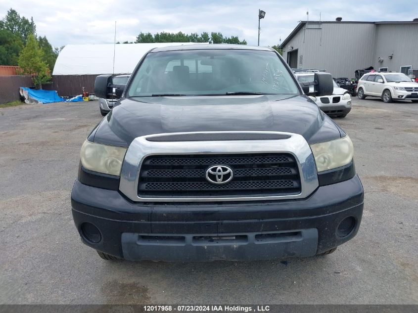 2007 Toyota Tundra Double Cab Sr5 VIN: 5TFCV54137X005077 Lot: 12017958