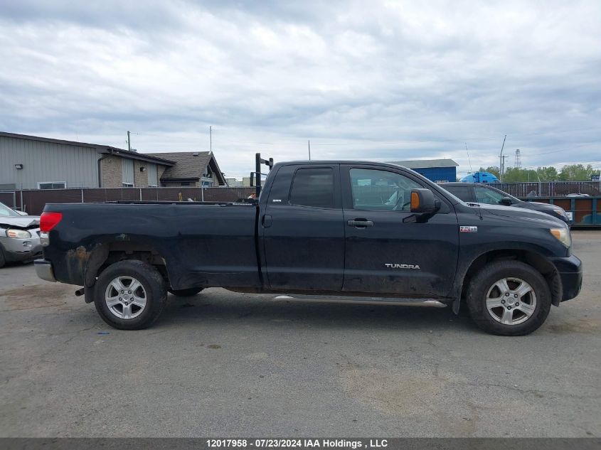 2007 Toyota Tundra Double Cab Sr5 VIN: 5TFCV54137X005077 Lot: 12017958