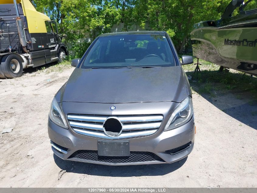 2014 Mercedes-Benz B-Class VIN: WDDMH4EB0EJ259767 Lot: 12017960