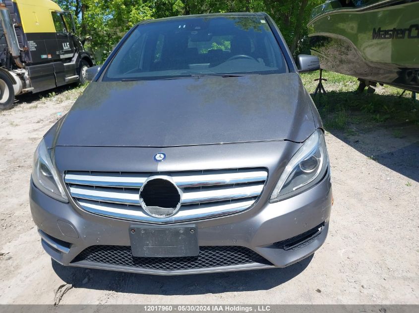 2014 Mercedes-Benz B-Class VIN: WDDMH4EB0EJ259767 Lot: 12017960