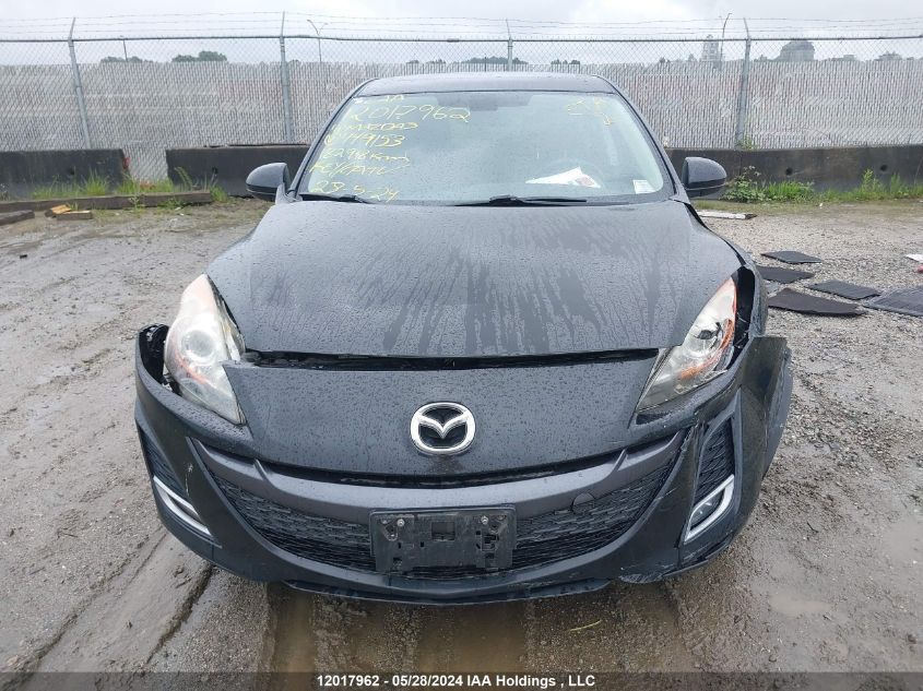 2011 Mazda Mazda3 VIN: JM1BL1L57B1449153 Lot: 12017962