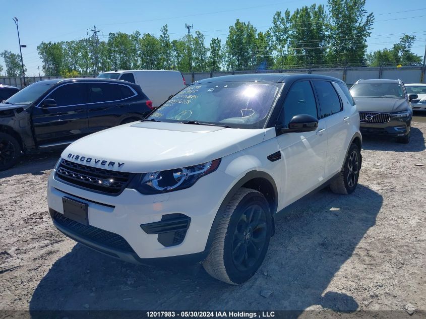 2019 Land Rover Discovery Sport Se VIN: SALCP2FX7KH803278 Lot: 12017983