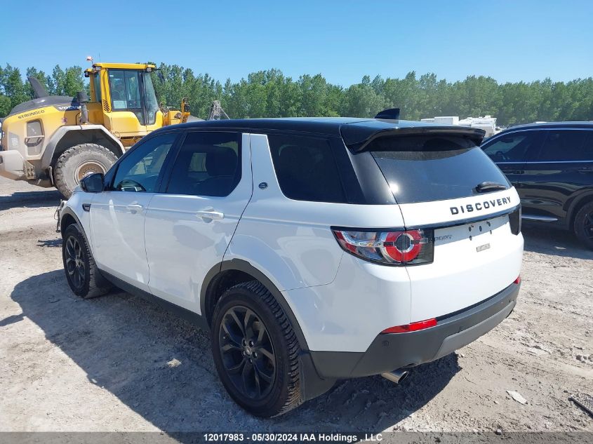 2019 Land Rover Discovery Sport Se VIN: SALCP2FX7KH803278 Lot: 12017983