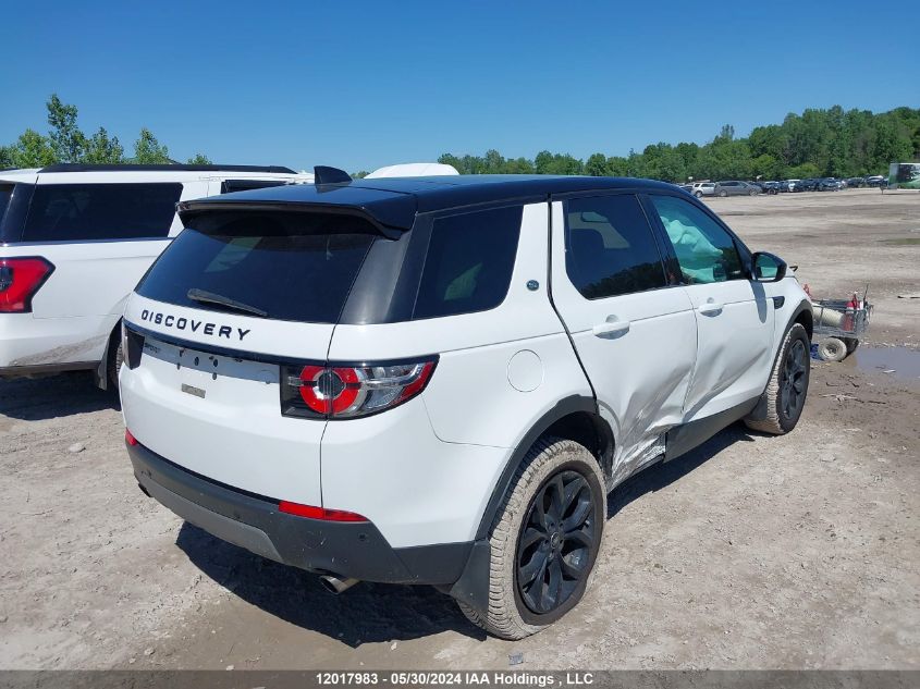 2019 Land Rover Discovery Sport Se VIN: SALCP2FX7KH803278 Lot: 12017983