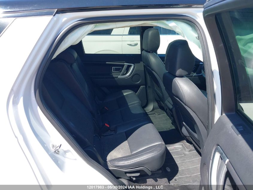 2019 Land Rover Discovery Sport Se VIN: SALCP2FX7KH803278 Lot: 12017983