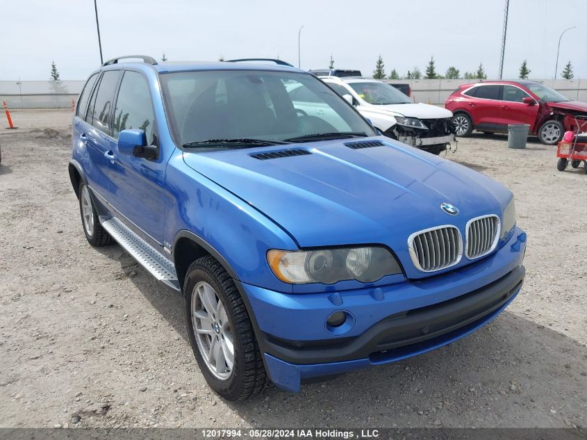 2002 BMW X5 4.6Is VIN: 5UXFB93582LN78752 Lot: 12017994